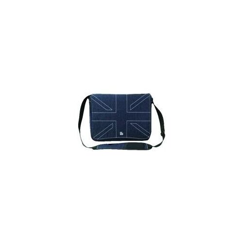 Pat Says Now Jeans UK Carrier 13,4 inch Notebook Messenger blauw Notebooktas (34 cm (13,4 inch), Notebook Messenger, blauw, beeld, 20,3 cm (8 inch)