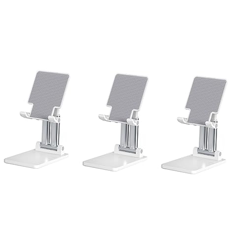 Mikikit 3Pcs Tablet Stand Smartphone Stand Mobiele Telefoon Houder Tablet Houder Stand Desktop Stand Tablet Rack Telefoon Houder Stand Multi-Angle Smartphone Houder Telefoon Houder Rack