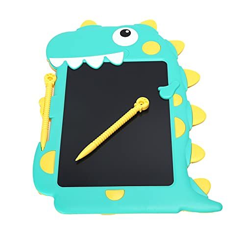 Elprico 8.5 Inch LCD Schrijven Tablet, Elektronische Schrijven Board Intelligente Graphics Tablet Handschrift Pad Doodle Board Leren Educatief Tool Gift voor Kinderen (Kleur handschrift groen met geel)