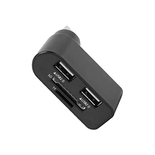 Caiqinlen USB-splitter, datum-HUB 480 Mbps High-Speed ​​voor draadloze muizen voor camera's voor harde schijven voor kaartlezer