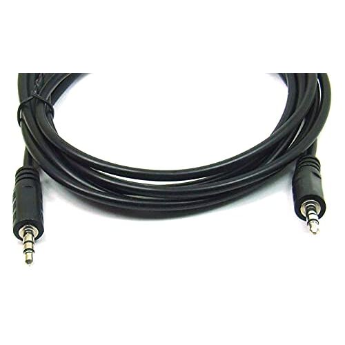 POPESQ ® 1 st. x Kabel Aansluiting 3.5mm Stereo Aansluiting Aansluiting 2m Zwart #A3427