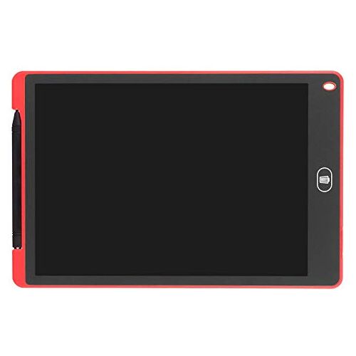 Deror Schrijfblad LCD 12 inch schrijfbord tekenblok tekenblok schrijftablet cadeau voor kinderen (rood)