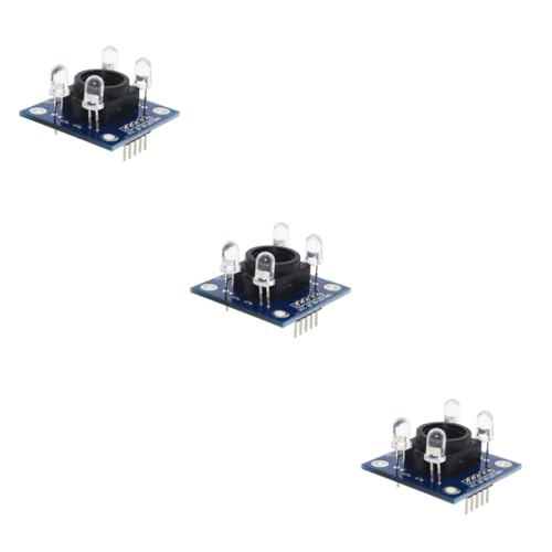 Hemobllo 3 Stuks Kleur Identificatie Module Kleurensensor Module Voor Kleuridentificatie Sensor Voor Kleuridentificatie Kleur Module Inductie