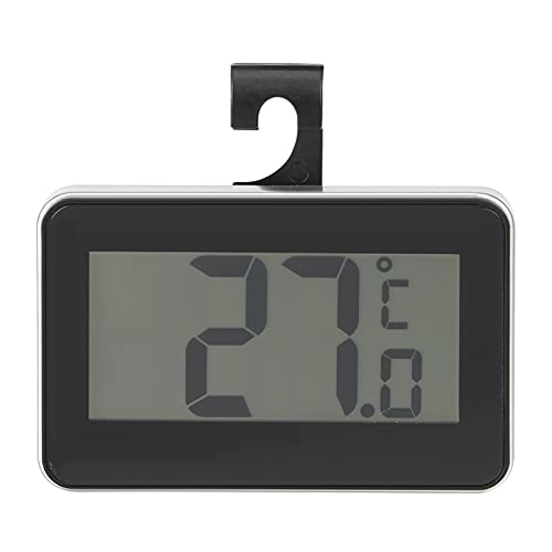 KIMISS Hoge Nauwkeurigheid Waterdicht, Thermometer voor Koelkast Atx Voeding Elektronische Breakout Board Koelkast Temperatuur Zwart (Zwart)