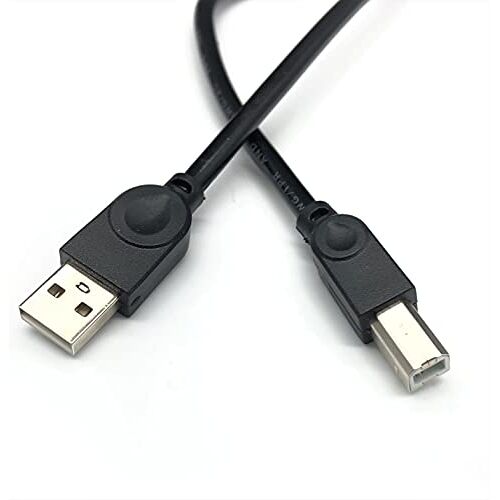 T-ProTek USB-kabel, printerkabel, scanner, aansluiting compatibel met Epson Stylus D68