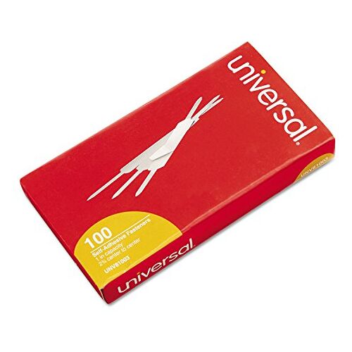 Universal UNV81003 Universele zelfklevende papier- en vijlbevestigingsmiddelen