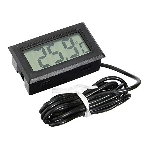 ZHOUYUFAN Mini LCD Digitale Thermometer Voor Aquariumvissen Tank Koelkast Temperatuur Meting 79cm Sonde -50°C tot 110°C