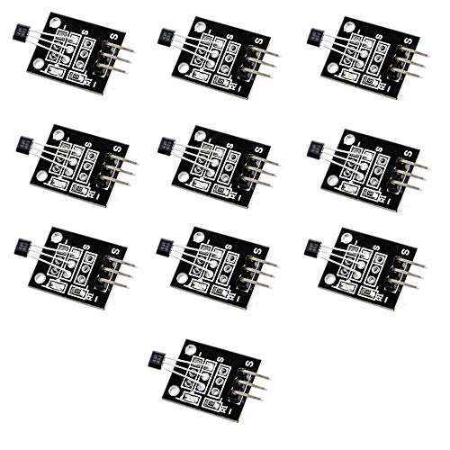 ZkeeShop 10 Stks Hall Effect Magnetische Sensor Module KY-003 Compatibel voor Smart Car