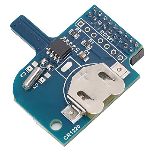 Raguso Tijdmodule, ingebouwd AS4C32M16SB‑7TIN Chiptijdmodulekaart Volledig geassembleerd Realtime offline met Cr1220-back-up voor Mister‑RTC voor Mister IO-kaart