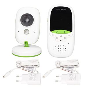 CUIFATIauv0bzxk8q15285-11 Babyfoon, 2''-display, 2,4 GHz Video-babyfoon met Camera en Audio, Nachtzicht, 2-weg Praten, Temperatuur, Slaapliedjes en 900 Ft Bereik Babycameramonitor(#1)