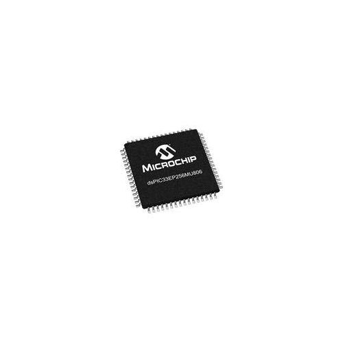 MICROCHIP Digitale signaalprocessor 16bit 60MHz 28 kB 280 kB Flash, TQFP 64-Pin 2(24 x 10/12 bit) ADC, 2 0 2 0 16 4 1USB x 1 stuk