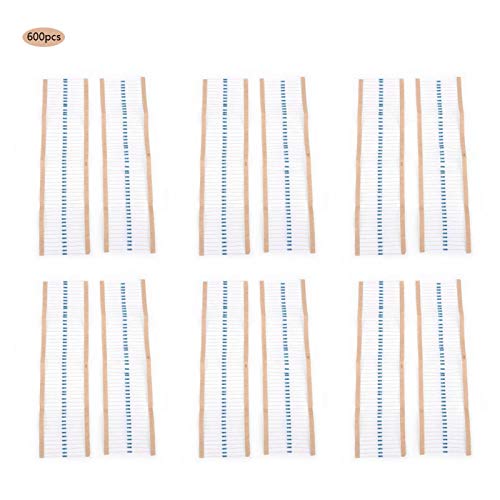 SALUTUYA 1% Weerstand Kit Assortiment, 10 Ohm-1M Ohm 1/4W Metaalfilm Weerstand 600 Stuks Elektronische Componenten voor DIY Projecten en Experimenten(1K)