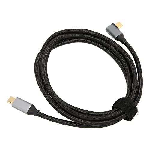 DAUZ USB C Naar USB C 3.1 Gen 2-kabel, Aluminium Omhulsel voor Pc-datakabel (2 meter)