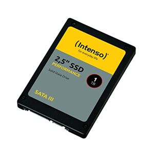 Intenso Interne 2,5" SSD SATA III Performance, 1 TB, 550 MB/seconden, zwart, 3814460