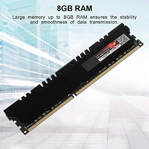 ASHATA DDR3-geheugen, computer 8 GB RAM 1600 MHz DDR3-geheugenmodule, Groot Geheugen DDR3-geheugen RAM-geheugenmodule voor Desktopcomputers