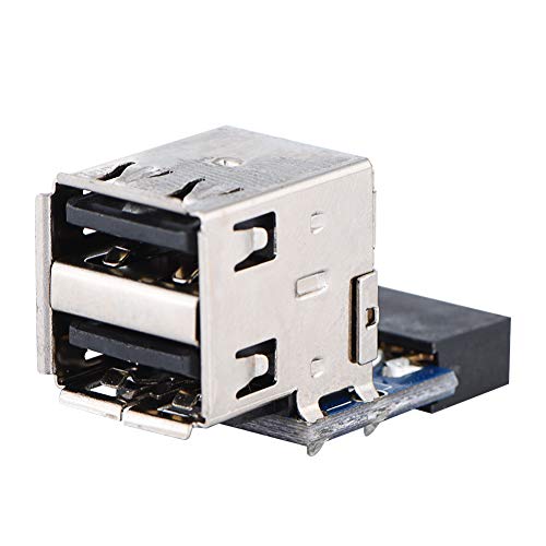 ZHXH USB2.0-moederbordheader, USB-interface USB-moederbordheader voor pc voor computer(Type A)