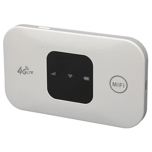 Tuwei 4G WiFi-router, 10 Apparaten Delen een Slanke, Compacte SIM WiFi-dongle met 150 Mbps voor Het Hele Gezin