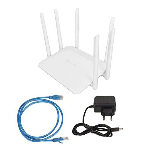Shanrya WiFi-router, Ondersteunt Meerdere Apparaten Verbeterde Signaalsterkte Plug and Play EU-stekker 100-240V 4G LTE CPE WiFi-router voor tv's