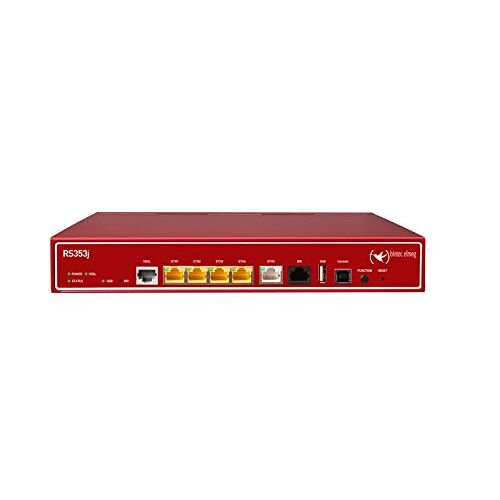 Bin Tec BINTEC RS353jv IP Access Router tafelapparaat incl. VDSL2 en ADSL2+ Modem Annex B/J en ISDN 1x ISDN-S0 incl. 5 IPSec Tunnel All-IP