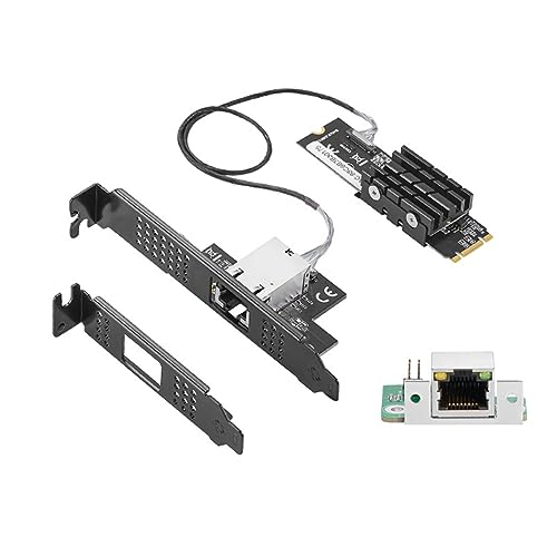 Daconovo Netwerkkaart 10 GB Gigabit Ethernet Netwerk Adapter 10G/2.5G/10.000M Internet NIC LAN Card