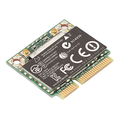 Elprico Mini PCIE-netwerkkaart, 2.4G draadloze WiFi-kaart Mini PCIE-interface WiFi-adapter Ondersteunt IEEE 802.11b IEEE 802.11g IEEE 802.11n draadloze protocollen