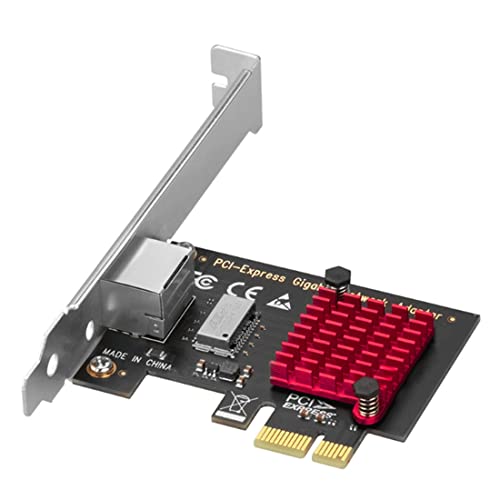 Tsadeer PCIE-kaart Gigabit netwerkkaart 2500 Mbps netwerkkaart RJ45 10/100/1000 Mbps netwerkkaart PCI-E 2.5G LAN-netwerkadapter