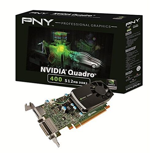 VCQ400BLK-1 PNY  Quadro 400 0.5GB GDDR3 grafische kaart