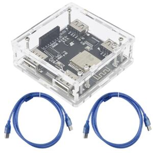 Whisskly Kmbox B+Pro Key Mouse Controller Dual USB druk op de muisgreep voor DMA en Dual Computer, zonder LCD-scherm