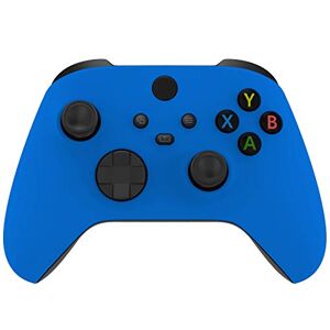 eXtremeRate Cover Shell Blauw Vervangend Onderdeel Voorplaat, Soft Touch Grip Behuizing Shell Case voor Xbox Series S & Xbox Series X Controller Accessoires Controller NIET Inbegrepen