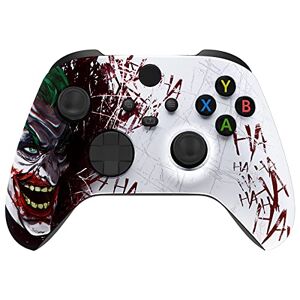 eXtremeRate Hoes Cover Shell Vervanging voor Xbox Series X Controller, Custom Voorste Schaal Voorplaat Case voor Xbox Series S Controller Clown Hahaha