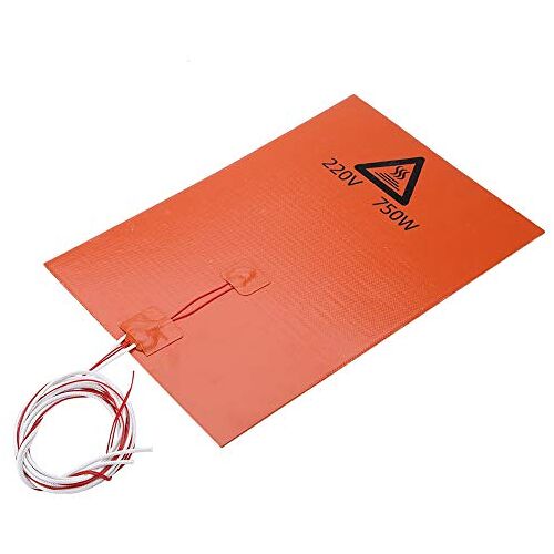 VGEBY Accessoires voor 3D-printers Siliconen Warm Verwarmd Bedverwarmingskussenv (220v 750w 200 * 300mm)