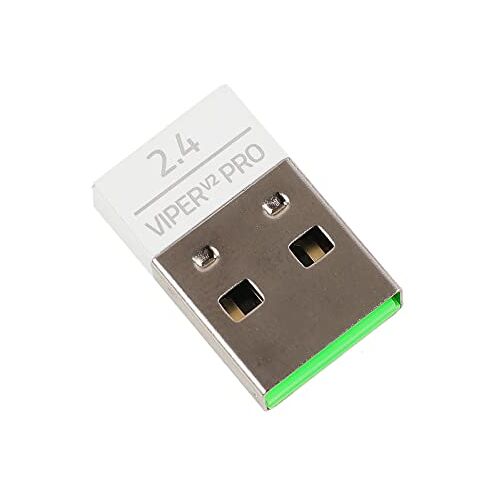 Amsixo 2.4G Usb Muis Ontvanger Draadloze Muis Adapter Ontvanger Voor V2 Muis Ontvanger Usb Ontvanger Adapter Vervanging V2 Draadloze Muis Ontvanger