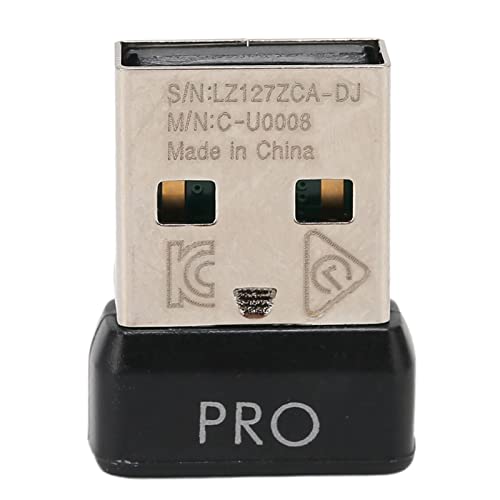 Topiky USB Unifying-Ontvanger, Vervangende Ontvanger voor G Pro, 2.4G Draadloze Muisontvanger ABS Draagbare Mini-muisontvanger voor G Pro