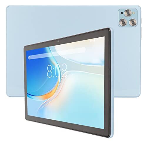 Aeun Tablet PC, voor Android 11 10 Inch Blauwe Tablet voor op Reis (Blauw)