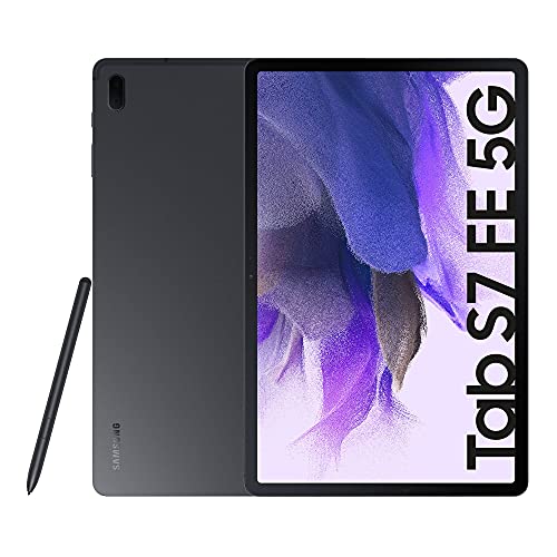 Samsung Galaxy Tab S7 FE Tablet Android 11 12,4 inch 5G RAM 4GB 64GB Tablet Android 11 Black