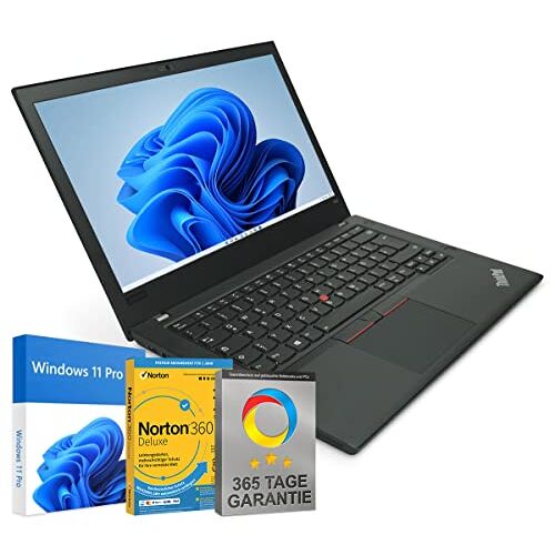 Lenovo ThinkPad T480 14 inch Full HD Laptop Intel Core i5-8350U @ tot 3,6 GHz 16 GB 512 GB SSD met Windows 11 Pro & GRATIS antivirussoftware incl. 365 dagen garantie (gereviseerd)
