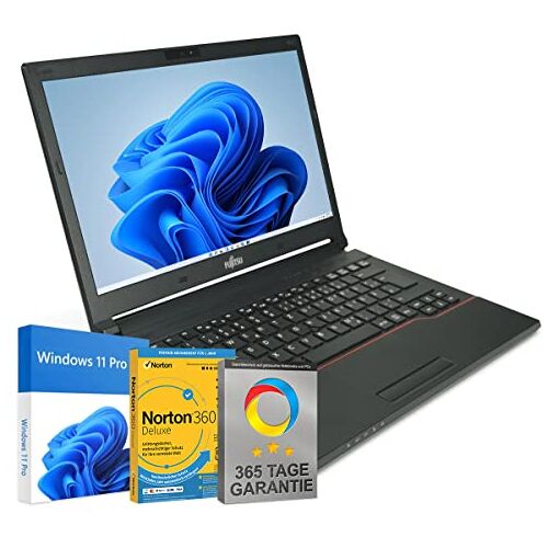 Fujitsu Siemens LifeBook E546 14 inch Full HD Laptop Intel Core i5-6200U @ tot 2,8 GHz 8 GB 256 GB SSD met Windows 11 Pro & GRATIS antivirussoftware incl. 365 dagen garantie (gereviseerd)