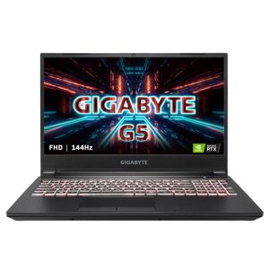 G5 KC-5US1130SH GIGABYTE G5 KC 15.6" FHD IPS Anti-Glare 144Hz Intel Core i5-10500H NVIDIA GeForce RTX 3060 Laptop GPU 8 GB GDDR6 16 GB Memory 512 GB PCIe SSD-Windows 10 Home Gaming Laptop()