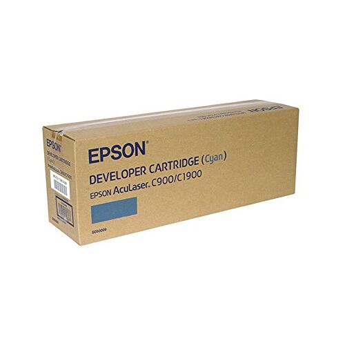 Epson AL-C900/1900 Toner Cyaan 4.5k 4.500 pagina's Toner Cyaan 300 x 80 x 60 mm SI