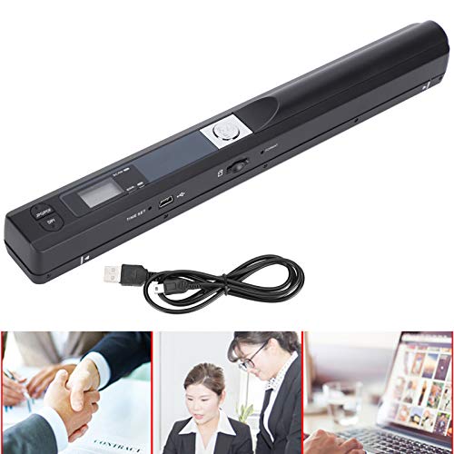 T opiky Handscanner, A4-bestandsscanner, scanapparatuur zonder schijf, compatibel met Winows7/XP/Vista/OS X10.4