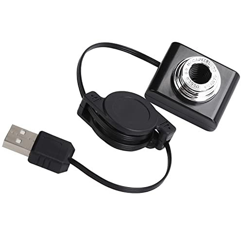 Gedourain Laptop Camera, Usb Webcam 640x480 Hoge Resolutie met een Telescopische Kabel voor Windows Xp/sp1/7/2000/2003/Vista/Win10 Besturingssystemen