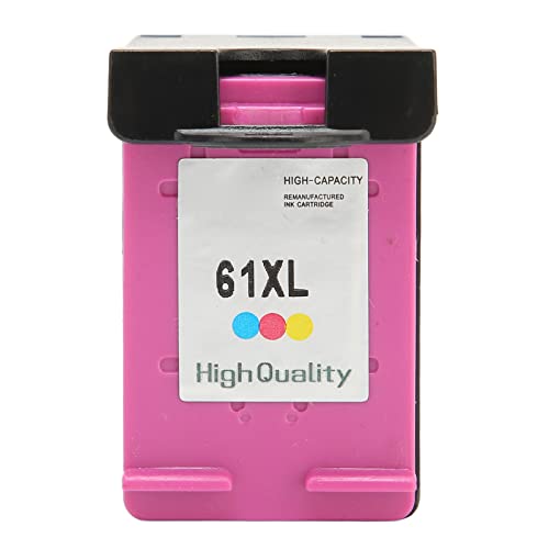 Huairdum Printercartridge, Superior Chip 61XL Inktcartridge 5539 (H 61XLC Kleur)