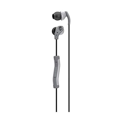 Skullcandy Agile Stereofonisch Hoofdtelefoon met Grijze Draad Hoofdtelefoon en Microfoon Hoofdtelefoons en microfoons (met kabel, hoofdtelefoon, Binaural, Intra-aural, Grijs)