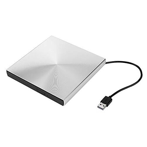 Annadue USB 3.0 Externe Cd Dvd-driver voor Laptop, Draagbare Slanke Cd/dvd-lezer Externe Speler, 5 Gbps, voor XP/2003/8/Vista/7, voor, voor Mac 10 OS