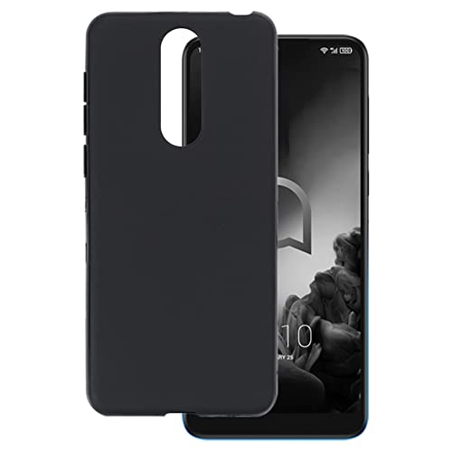 MILEGAO voor Alcatel 3 2019 Ultra Dunne Telefoon Case, Gel Pudding Zachte Siliconen Telefoon Case voor Alcatel 3L 2019 5.9 inch (zwart)