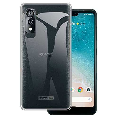 MILEGAO voor Kyocera Android One S8 Ultra Dunne Telefoon Case, Gel Pudding Zachte Siliconen Telefoon Case voor Kyocera Android One S8 6.2 inch (Transparant)