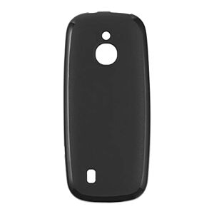 Shantime voor Nokia 3310 4G hoesje, zachte TPU achterkant schokbestendige siliconen bumper anti-vingerafdrukken full-body beschermhoes voor Nokia 3310 4G (2,40 inch) (zwart)