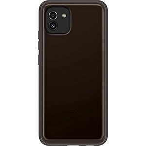 Samsung A03 Soft Clear Cover Black