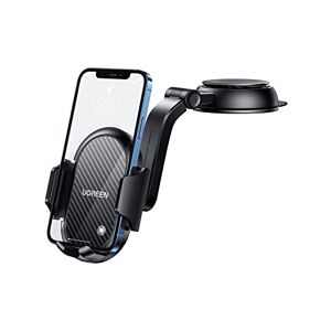 UGREEN Auto Telefoonhouder Zuignap Dashboard 360° Rotatie Auto Houder Compatibel met iPhone 15 Pro Max Plus 14 13 Galaxy F34 S23 Ultra Huawei Mate 60 Pro Redmi K60 Ultra enz.
