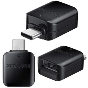 Samsung Echte zwarte GH98-41288 A  Galaxy type C mannelijk HOST naar USB stekker OTG adapter S8 S8 + A3 A5 Note 7 (bulk verpakt)
